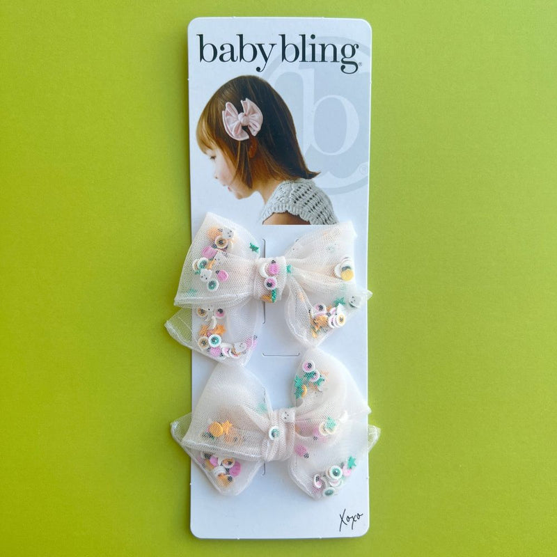 2PK SHAKER BABY BLOOM CLIPS: monster