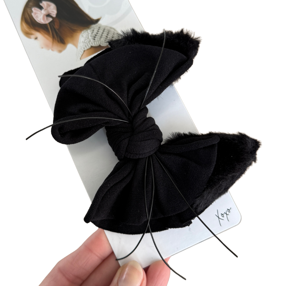 NOVELTY FAB® CLIP: Black Kitty