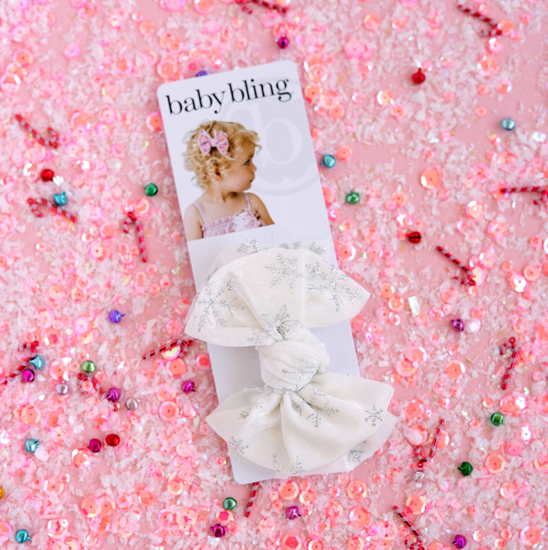 VELVET FAB® CLIP: snow queen
