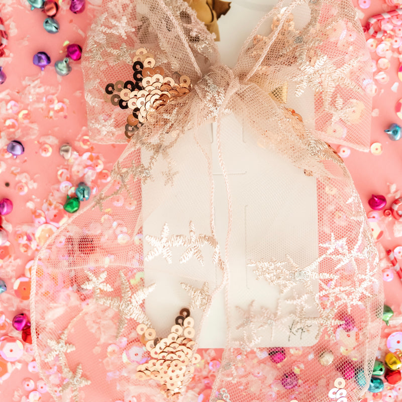 BIG BELLE CLIP: rose gold star