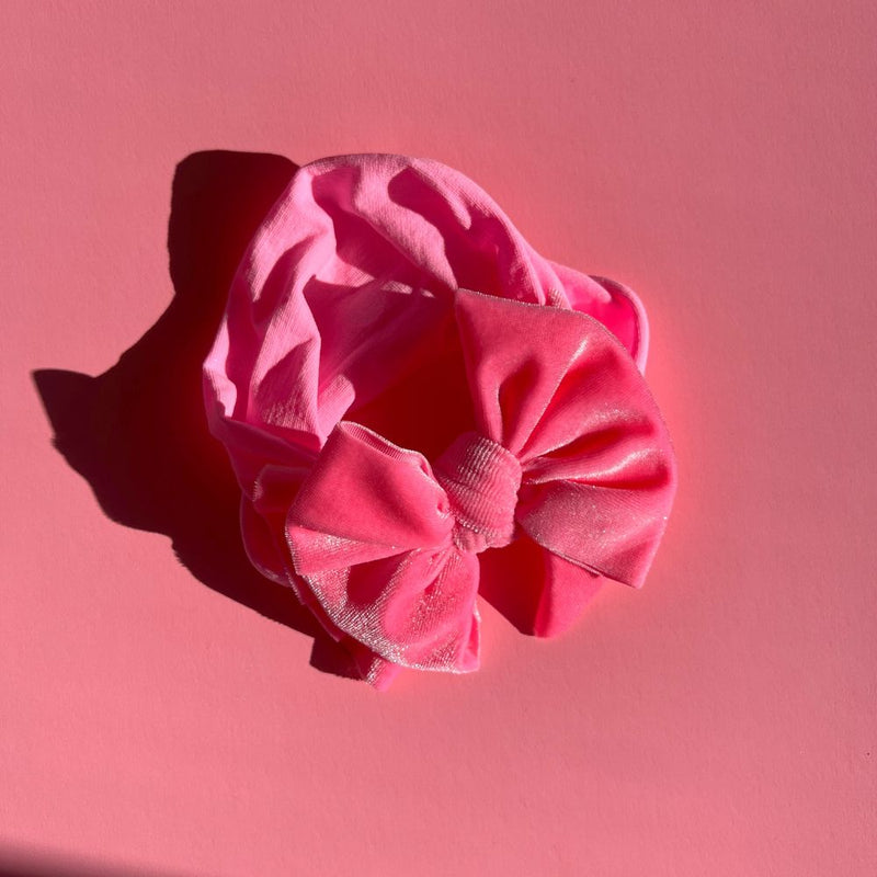 VELVET FAB®:  neon pink-a-boo