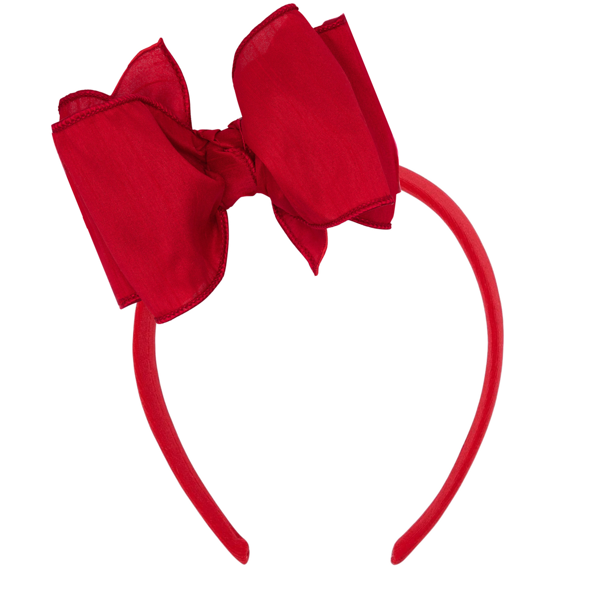 CLASSIC BOW HARD HEADBAND