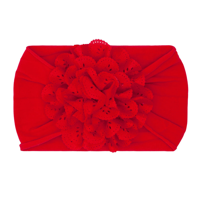 EYELET FLOWER: cherry