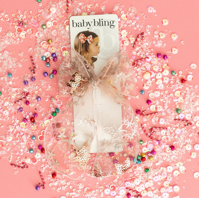 BIG BELLE CLIP: rose gold star
