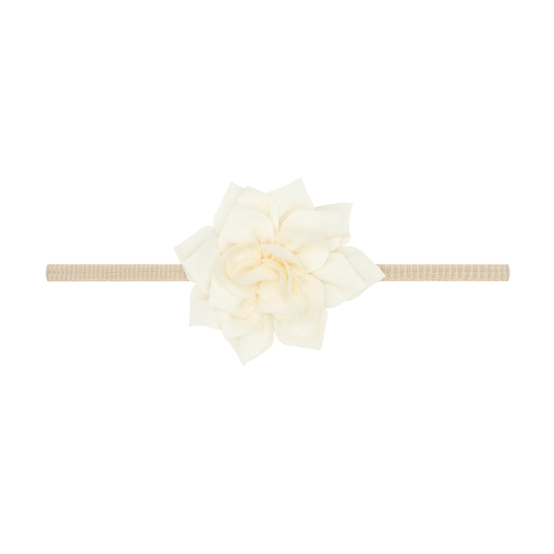 HOLIDAY POINSETTIA FLOWER SKINNY: ivory