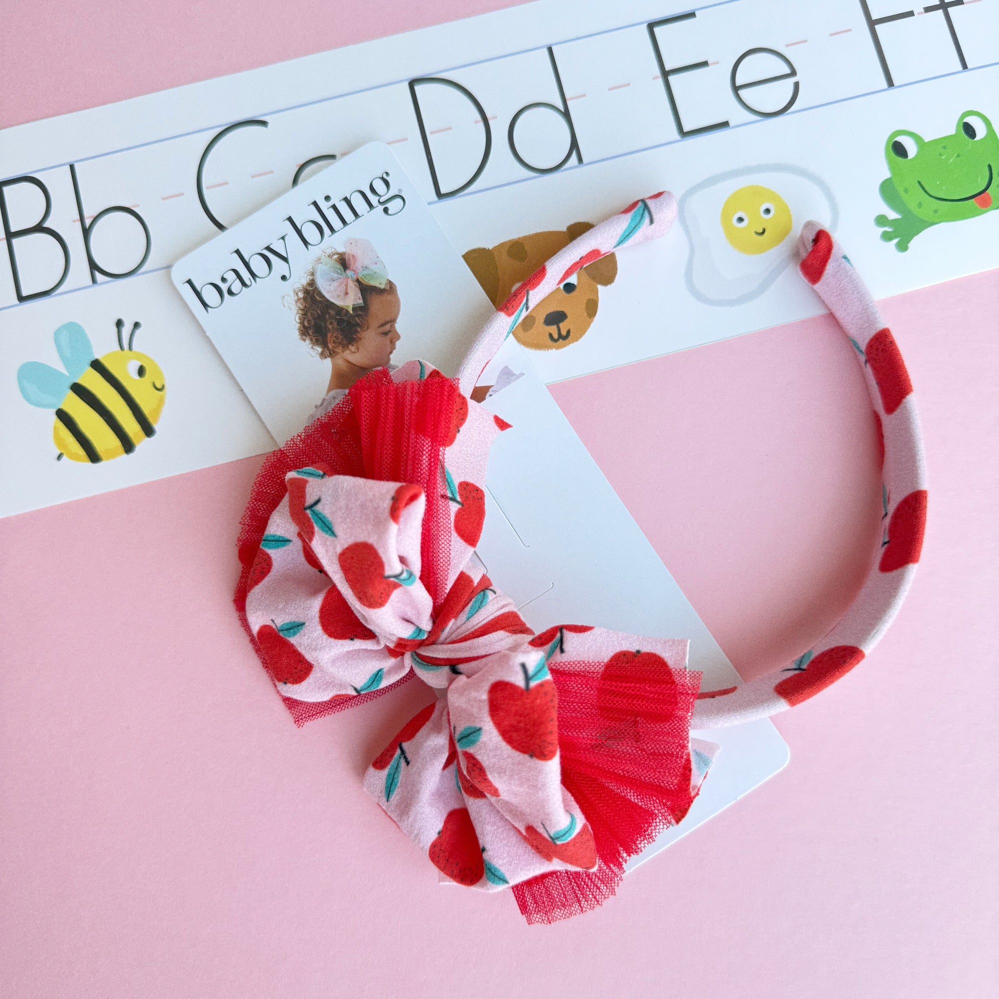 Printed Tulle FAB® Hard Headband