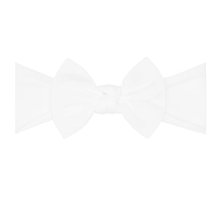 a white bow on a white background