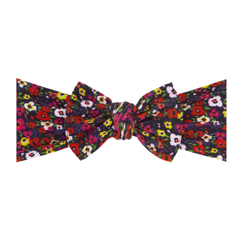 PRINTED KNOT: vibrant ditsy