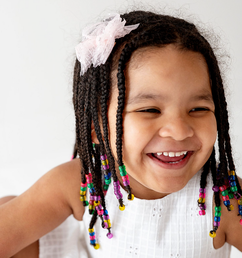 2PK TULLE BABY FAB CLIPS: princess pink