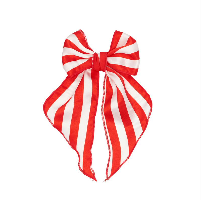POINTED BIG BELLE CLIP: big top stripe
