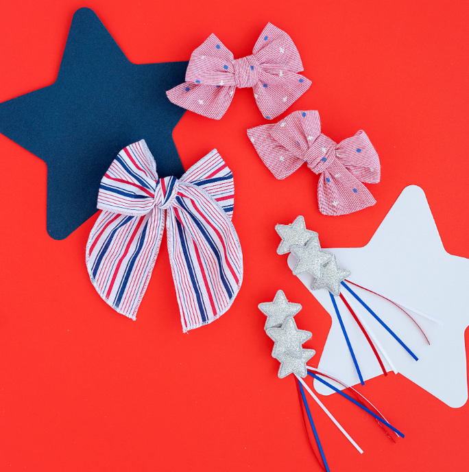 BELLE CLIP: parade stripe