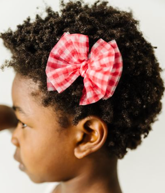 2PK TULLE BABY FAB CLIPS: cherries