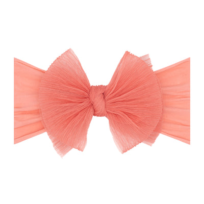 TULLE FAB®: pleated coral