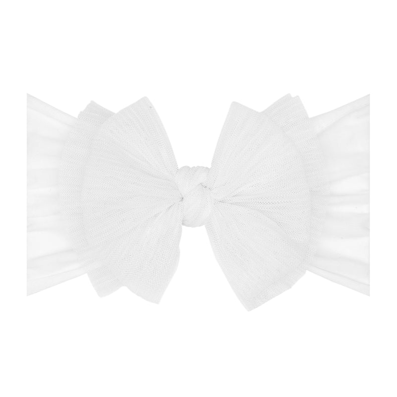 TULLE FAB®: pleated white