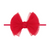 Pleated Cherry Red