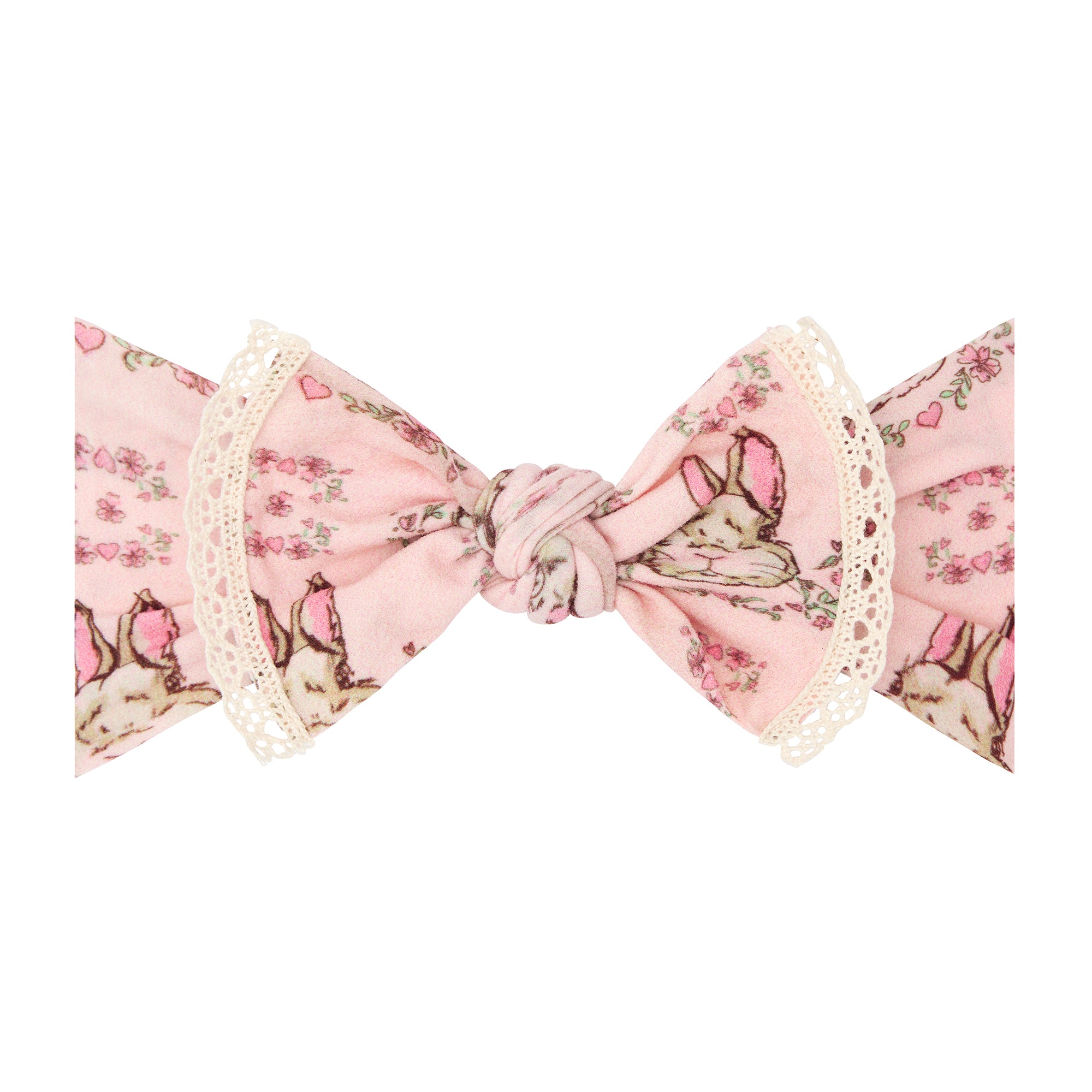 TRIMMED PRINTED KNOT:  Furry Friends