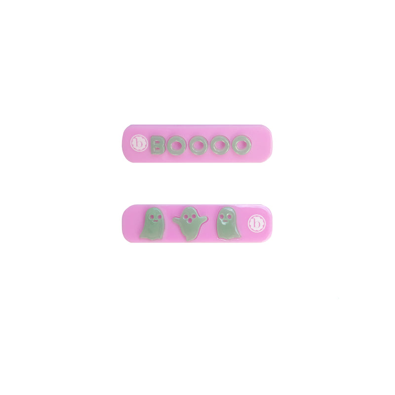 2PK BAR CLIPS: boo friends / glow