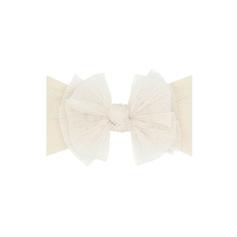 ITTY BITTY TULLE FAB®: pleated oatmeal