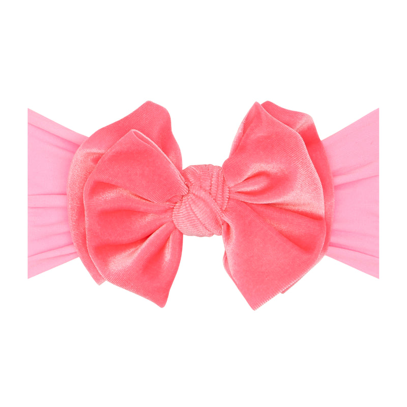 VELVET FAB®:  neon pink-a-boo