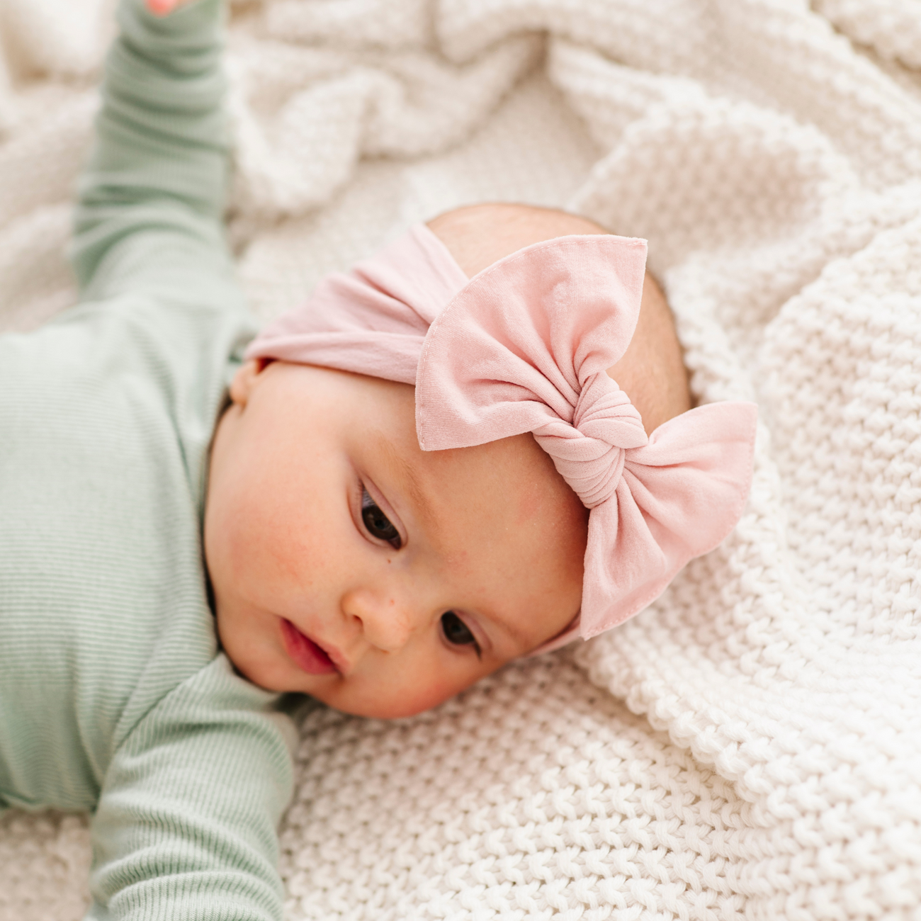 Pink Best Headbands For Newborns Premium - Main Image