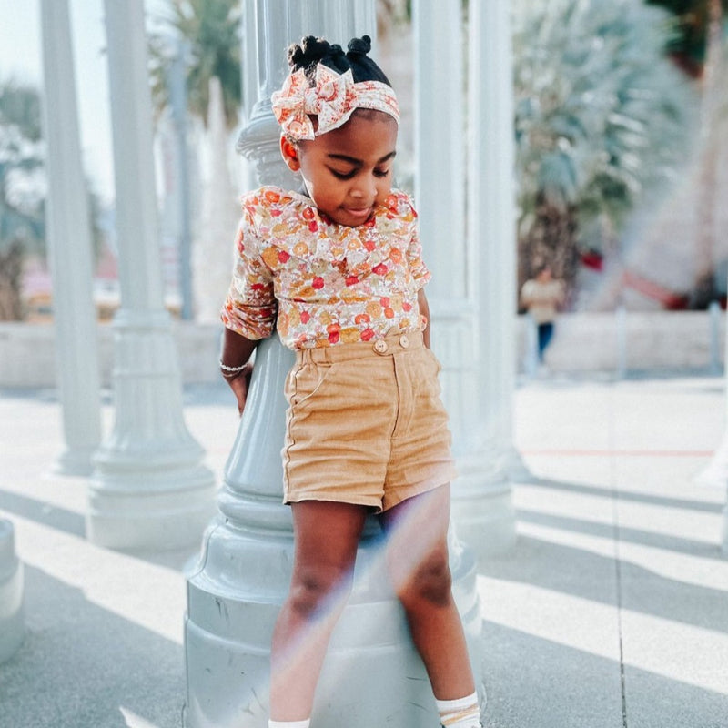PRINTED FAB: sunburst
