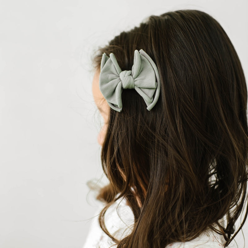 2PK BABY FAB CLIPS: grey