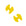 2PK BABY FAB CLIPS: canary-Baby Bling Bows