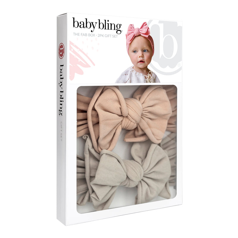 2PK BOX FAB SET: blush+mushroom
