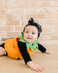 Soft Printed Nylon Headband One Size: web-Baby Bling Bows
