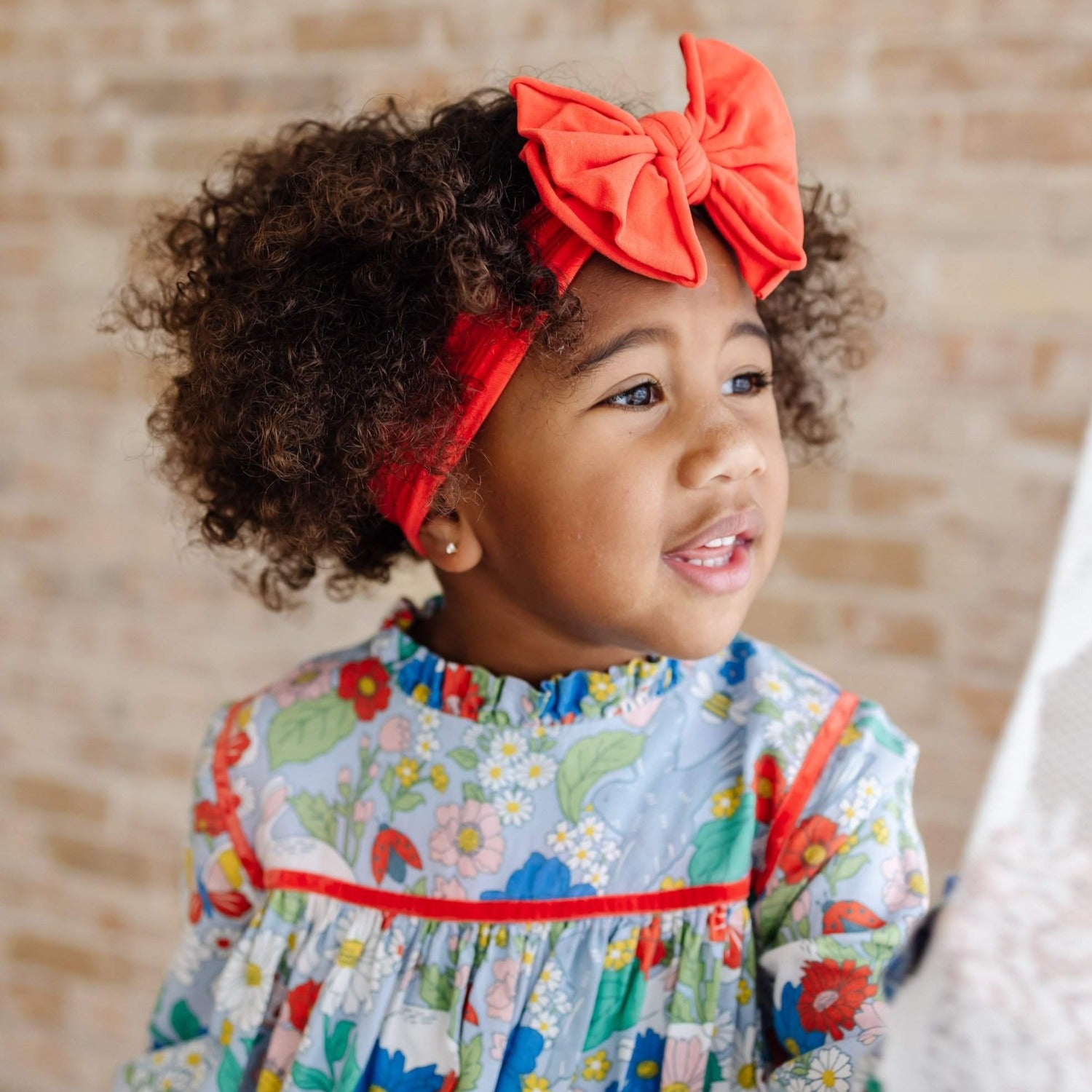 FAB-BOW-LOUS: poppy-Baby Bling Bows