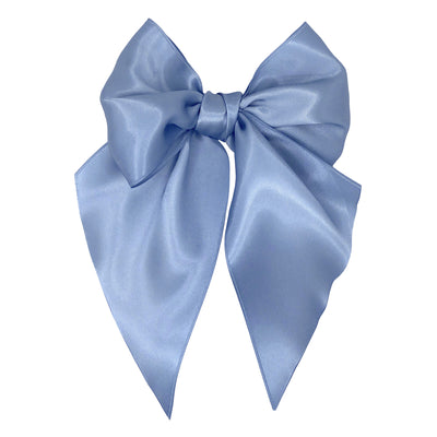 SATIN BIG BELLE CLIP: french blue