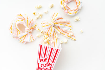 SINGLE SCRUNCHIE: circus stripe
