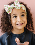 Soft Printed Nylon Headband One Size: holiday-Baby Bling Bows