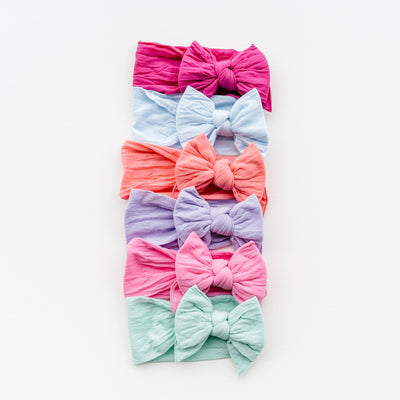DANG ENORMOUS BOW: hot pink