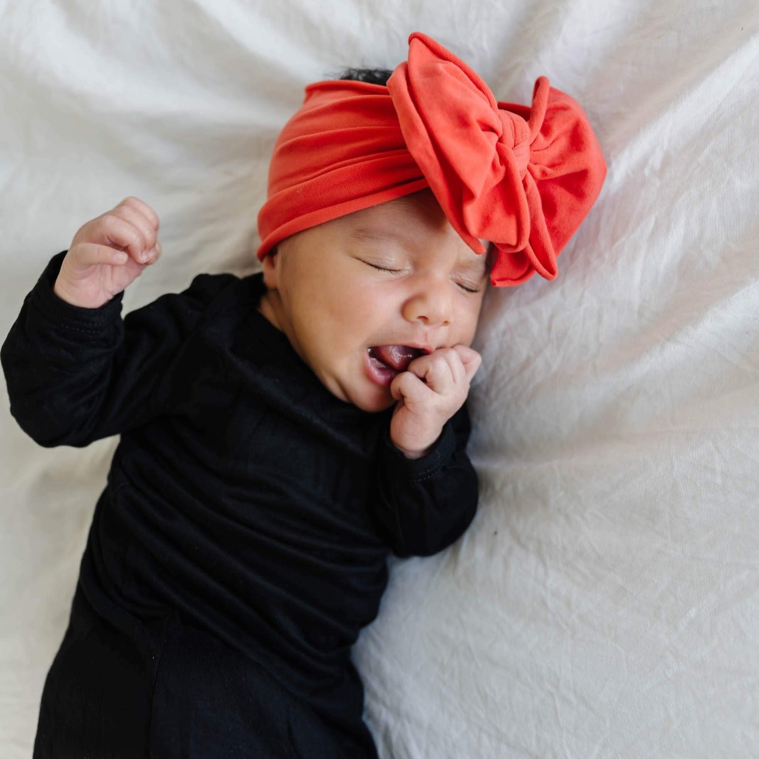 FAB-BOW-LOUS: poppy-Baby Bling Bows