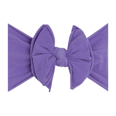 FAB-BOW-LOUS: amethyst-Baby Bling Bows