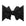Soft Nylon/Spandex Headband Fab-BOW-Lous Style One Size: black-Baby Bling Bows
