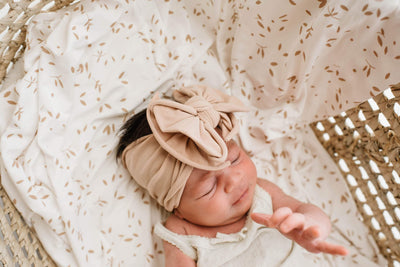 FAB-BOW-LOUS: blush-Baby Bling Bows