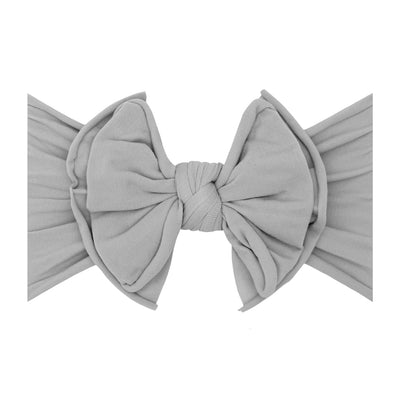 FAB-BOW-LOUS®: grey | Baby Bow Headbands