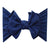 Soft Nylon/Spandex Headband Fab-BOW-Lous Style One Size: navy-Baby Bling Bows