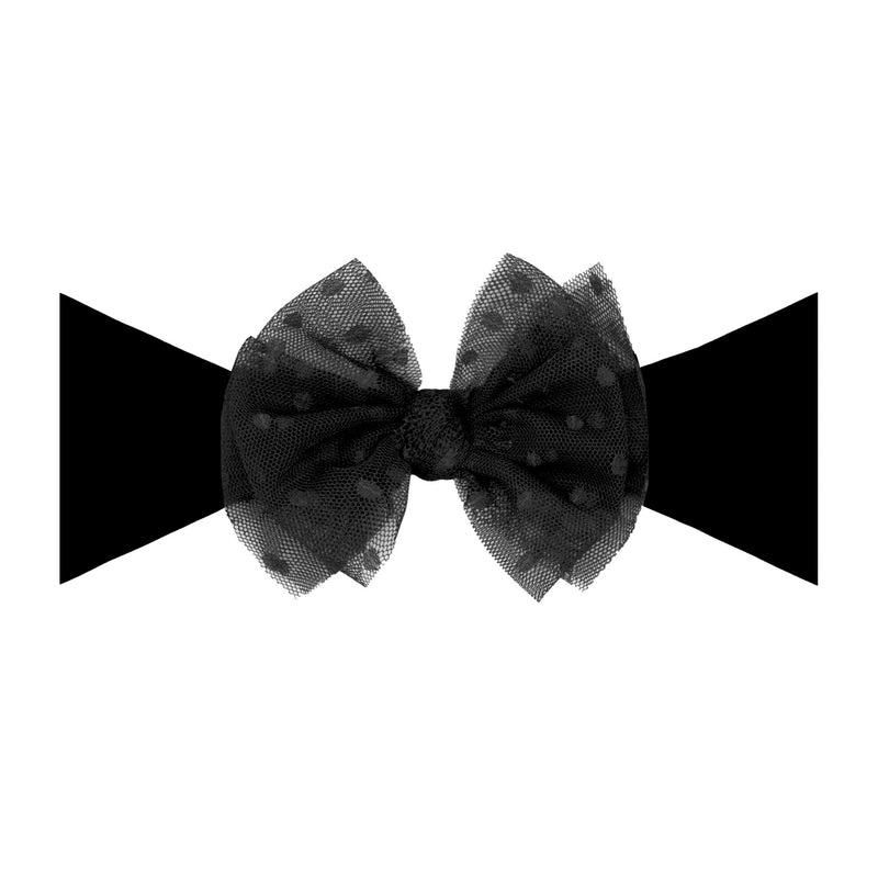 ITTY BITTY TULLE FAB: black