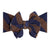 Soft Nylon Headband Printed FAB-BOW-LOUS One Size: navy/bronze-Baby Bling Bows
