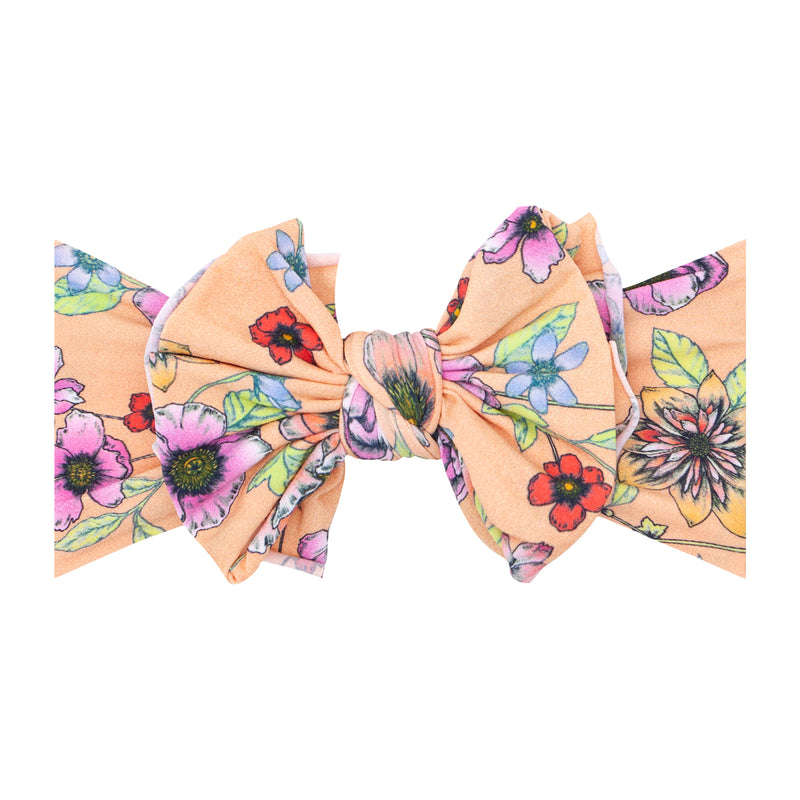 PRINTED FAB: apricot floral