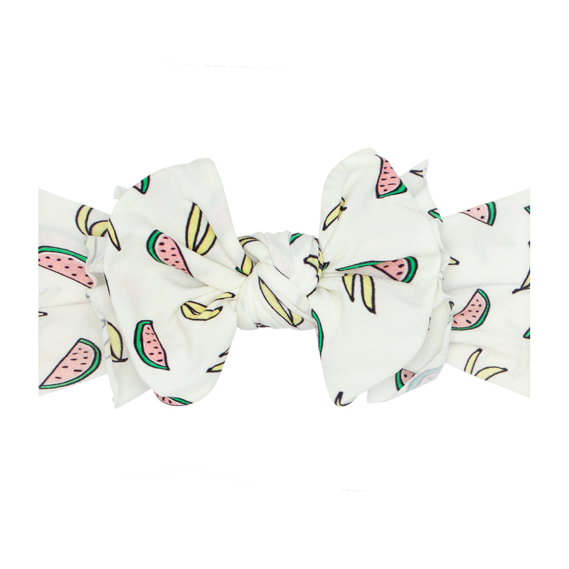 PRINTED FAB: banana melon