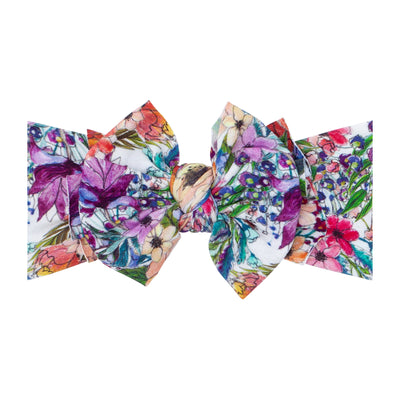 PRINTED FAB: waterlily