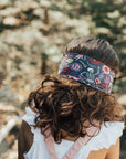 Soft Printed Nylon Headband KNOT One Size: dancing skeleton-Baby Bling Bows