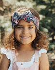 Soft Printed Nylon Headband KNOT One Size: dancing skeleton-Baby Bling Bows