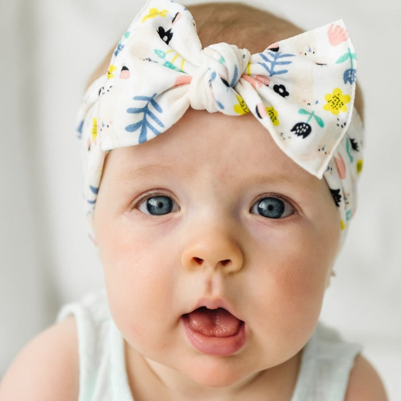 PRINTED KNOT: hunny bunny