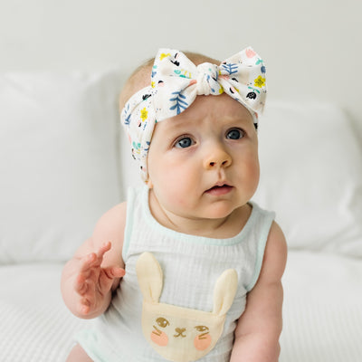 PRINTED KNOT: hunny bunny