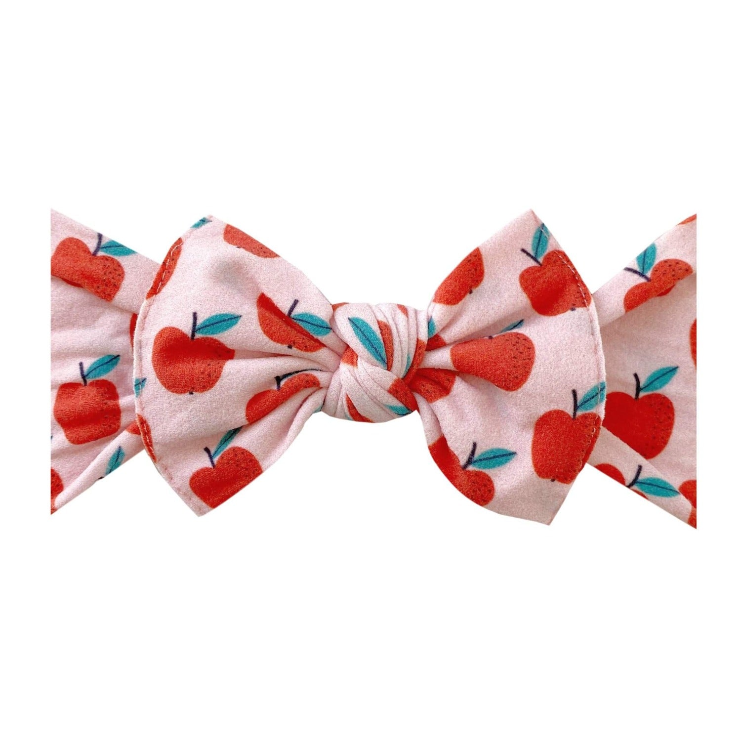 Soft Printed Nylon Headband KNOT One Size: teachers pet-Baby Bling Bows